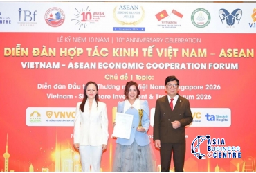 Công ty Cổ phần Xuất Nhập khẩu Huỳnh Vũ (Huvimex) được trao danh hiệu “Sản phẩm - Dịch vụ Chất lượng cao ASEAN 2026”  tổ chức tại Singapore, khẳng định vị thế trong lĩnh vực xuất nhập khẩu sắt thép tại Việt Nam và quốc tế.